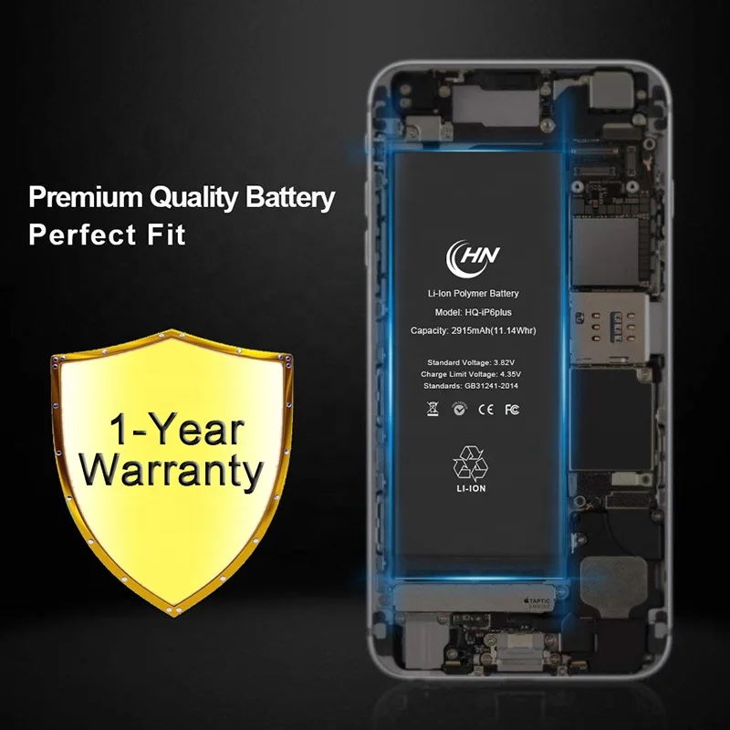  Лидер продаж 2020 оптовая продажа Оригинальная батарея для телефона HQQNUO iPhone сменная 5 5s 6 6s 7 8 X