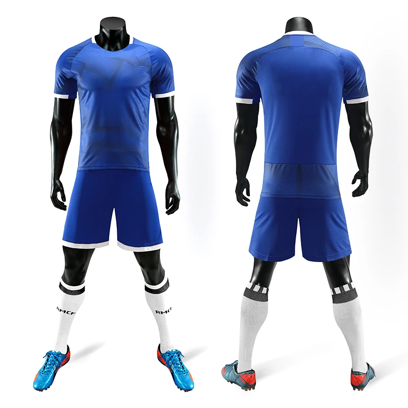 wholesale  Custom Blank Sublimation Top Quality Soccer Uniform Football Jerseys Set for men