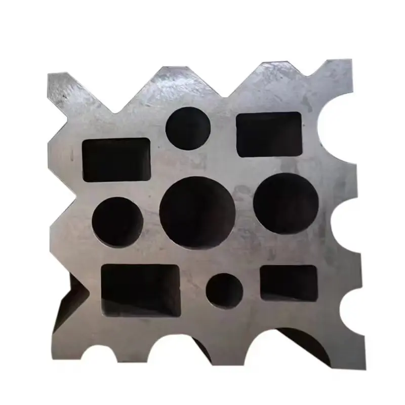 High Quality Cast Steel Anvil Blacksmith Forge Tong and Swage Block Tool Parts for Blacksmith Use Black Color
