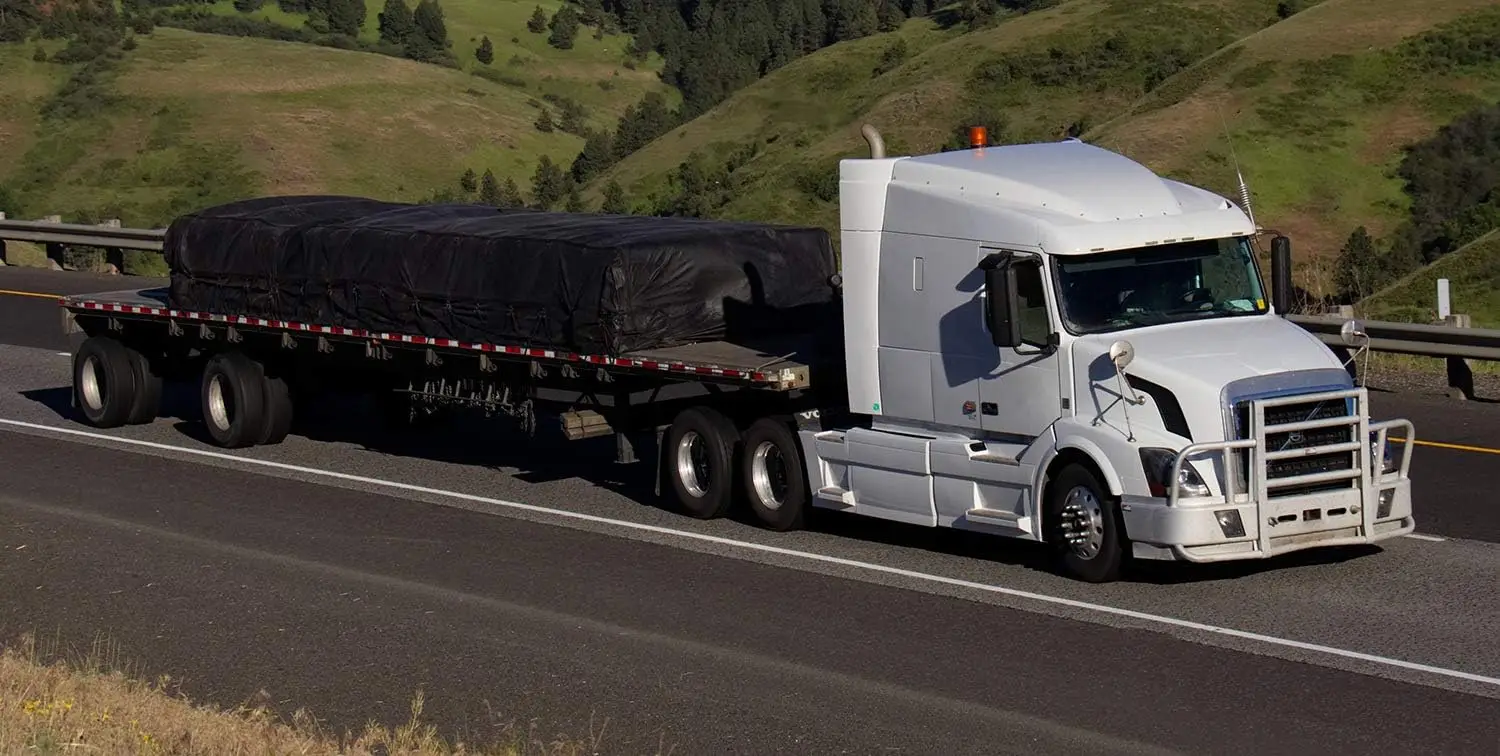 Waterproof Oil proof Heavy Duty Vinyl tarps for Flatbed Trailer 24x27ft Vinyl Truck Tarps