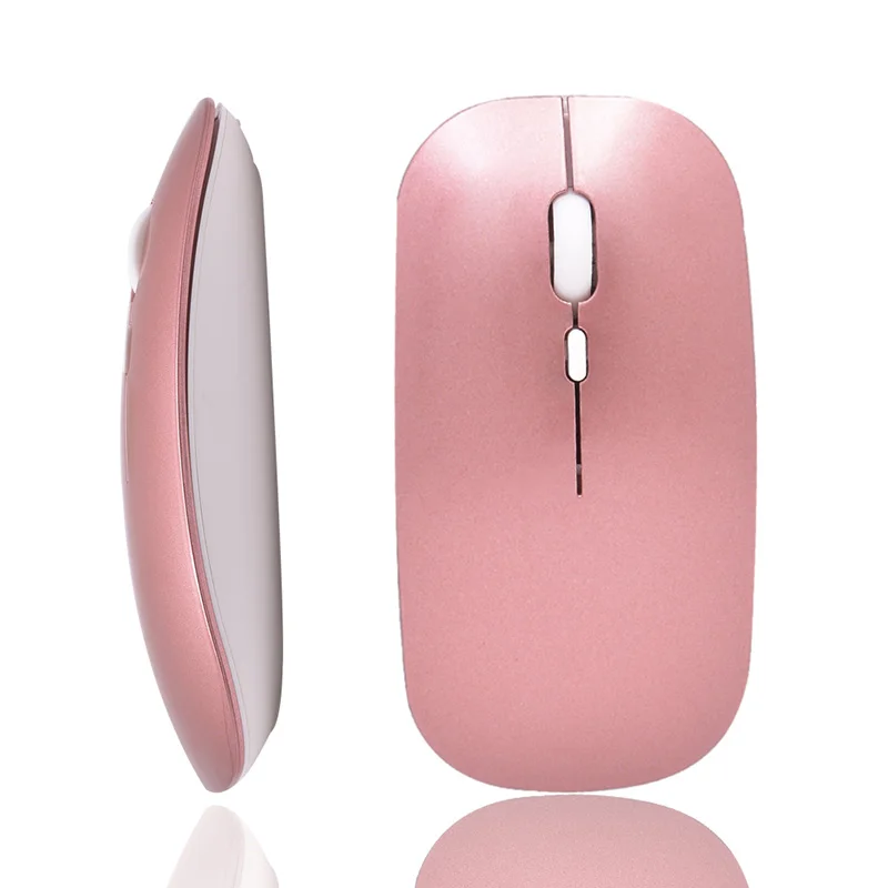 Rechargeable Ergonomic Mouse 2.4g Wireless Portable Optical Mouse With Usb Receive