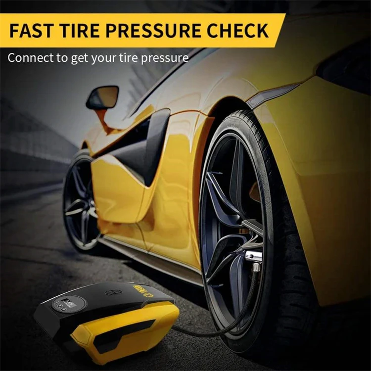 Wholesale Car Electric Pump Wireless Handheld Inflation Car Tyre Air Pump Compressor Mini Portable Air Pump For Car Tires