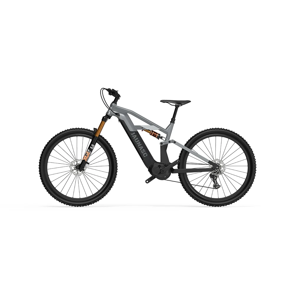 2023 New Design mid motor full suspension electric mountain bike E Bike electric MTB for sale