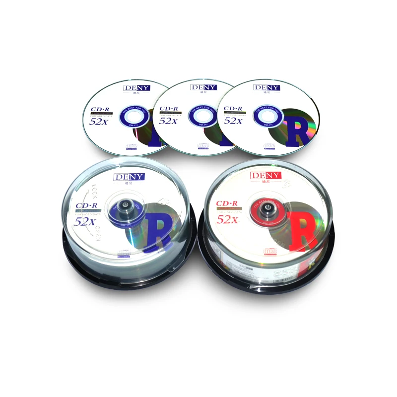 Hot Sale Blank Discs DENY DVD with 4 7GB 16X DVD OEM Wrap Layer Style Time Packing Pcs Running Color Material Raw