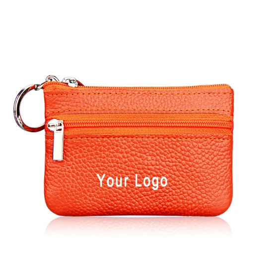 New fashion Small Snap Coin Pouch  PU Coin Wallet Squeeze Coin Purse with custom logo