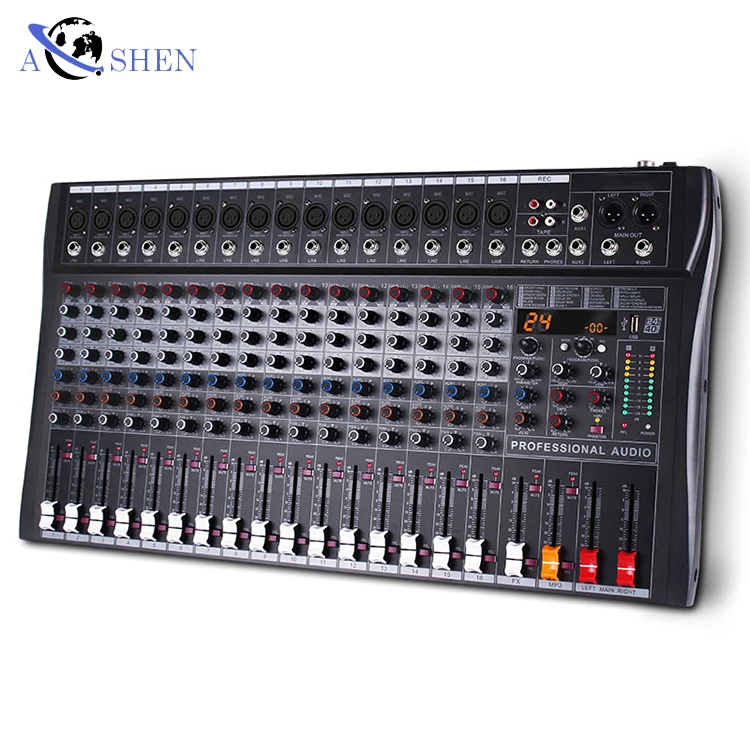 16 Channel Soundcraft Audio Mixer For Stage Singing Performance mixing console audio mixer professional