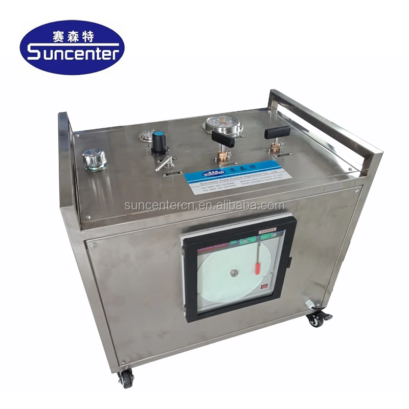 Suncenter 10 bar-6000 bar High Pressure Hydraulic Hose Burst Water Pressure Test Equipment