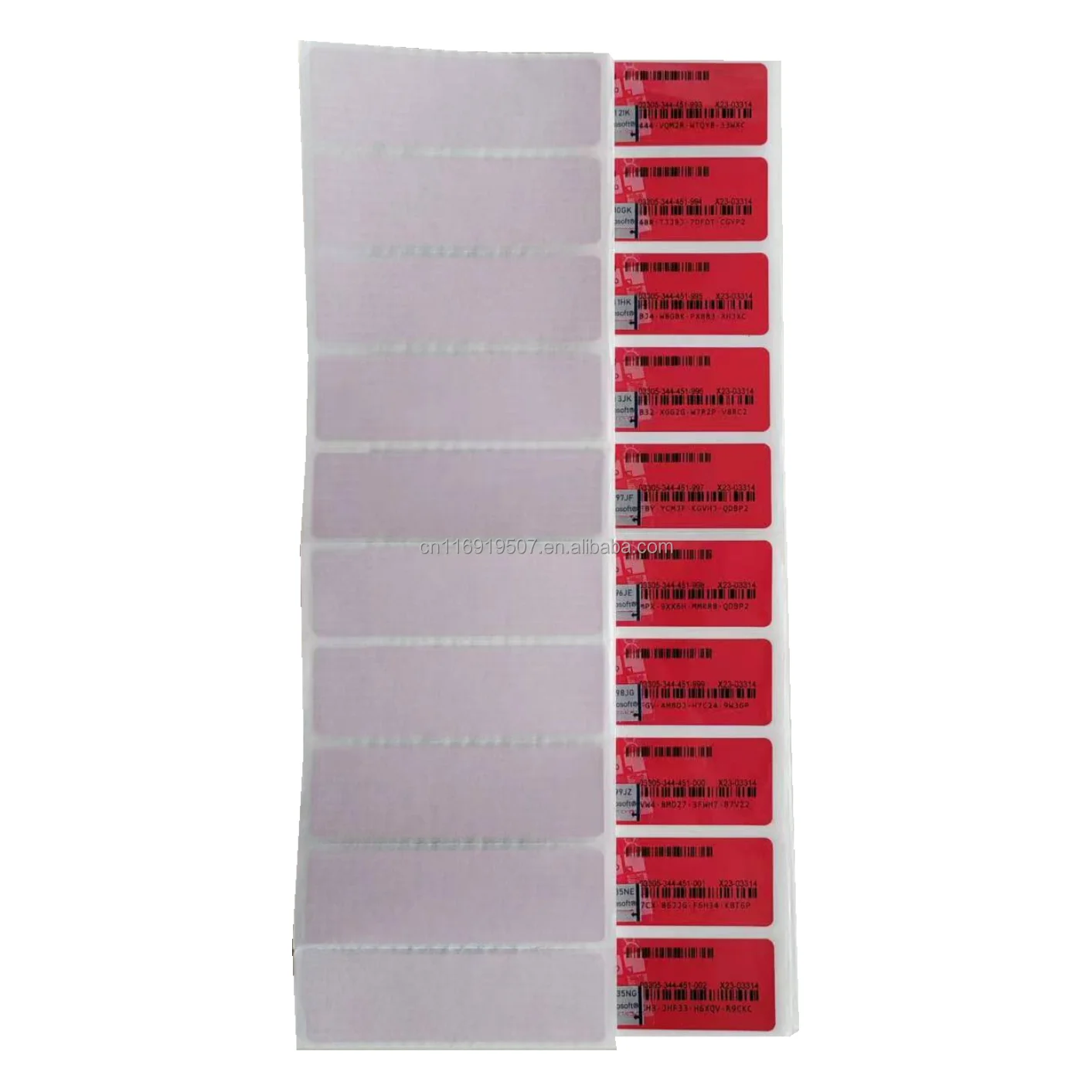 Гарантия 12 месяцев профессиональная Лицензионная активация OEM онлайн-активация красная цветная этикетка для Win 11 Pro Key COA