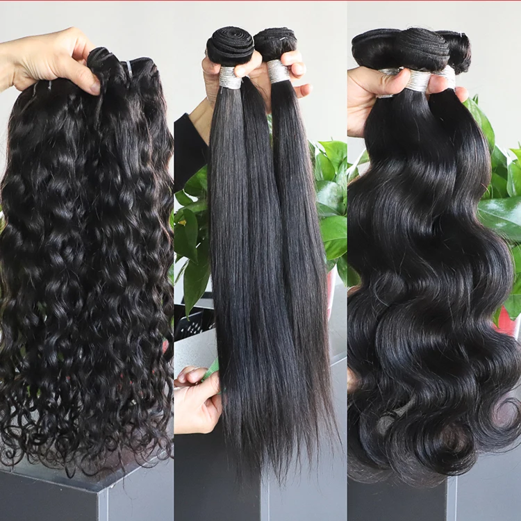 12a 100% Raw Brazilian Human Hair Bundles With HD Lace Frontal Closures Mink Cuticle Aligned Virgin Hair Weave Extension Vendors