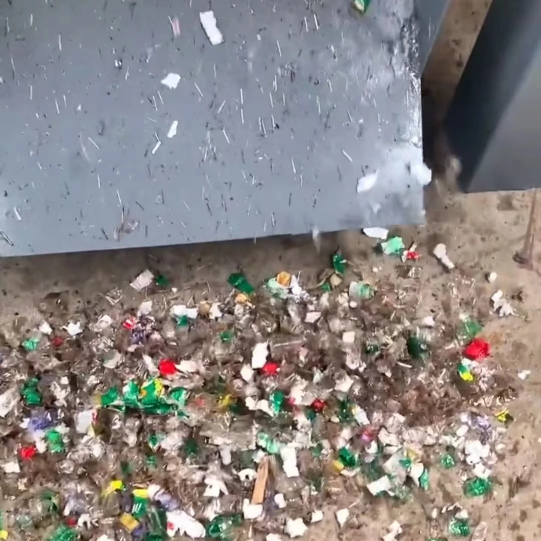 Factory Direct Sales Large Diameter Tire Double Shaft Metal Shredder