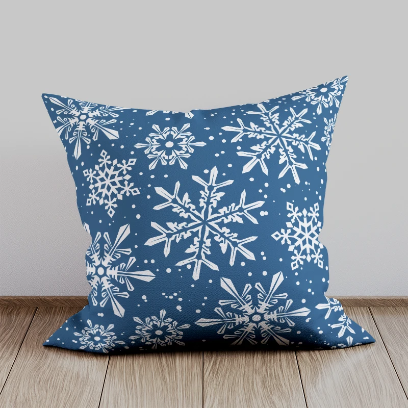2024 New Factory Custom Wholesale Festival Home Deco Pillow Lower Pile Christmas Covers Customized Throw Pillows
