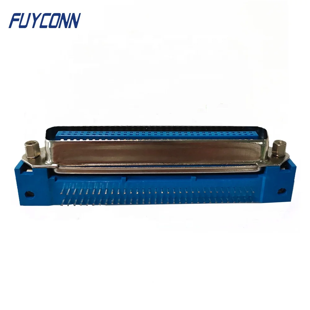 2.16 pitch Pitch Centronics 14pin 24pin 36pin 50pin 64pin Connector, 90 degree Right Angle PCB Male DDK Connector