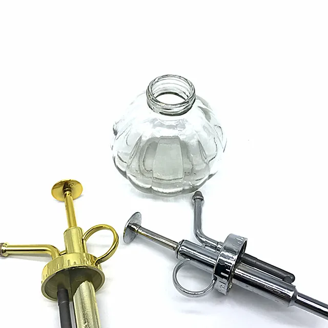 Все УФ золотистого цвета ребристая застежка 33 мм растение мистер со стеклянной бутылкой с распылителем Медная головка распылитель