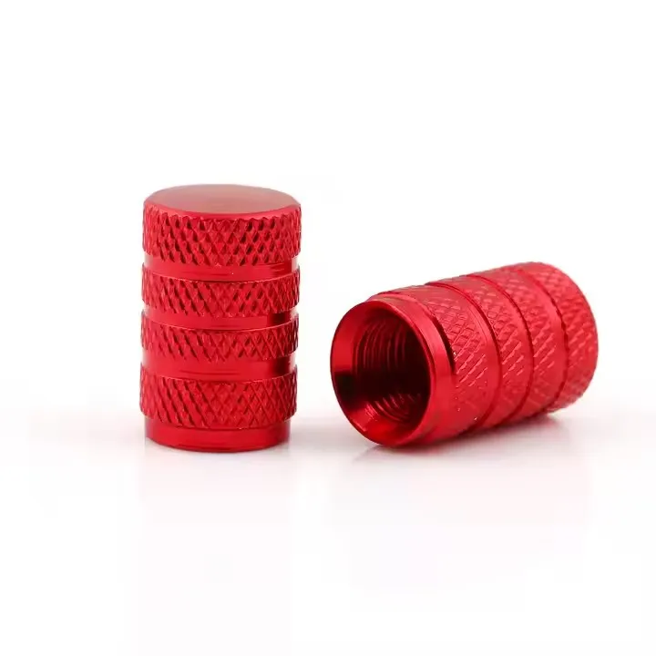 Tyre valve dust cap aluminum tyre valve screw cap cover universal wheel tire valve stem caps