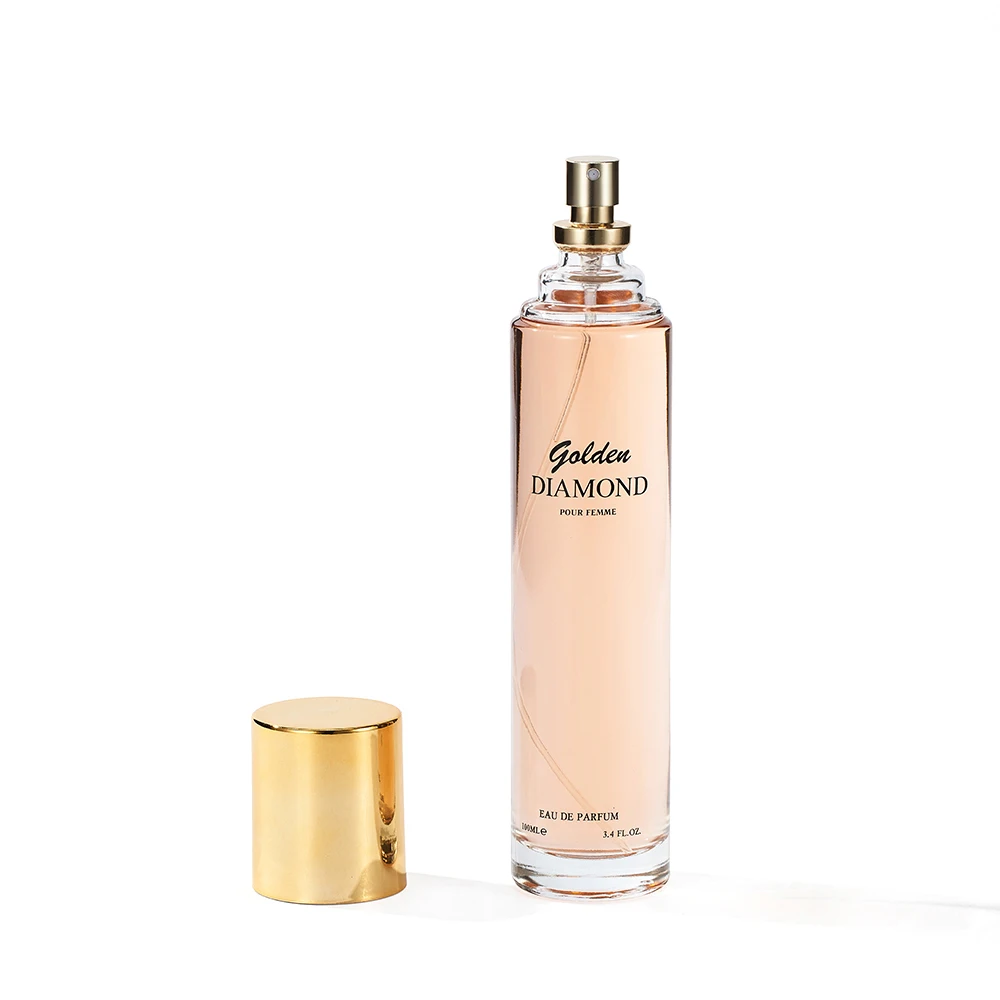 Lovali 100ml Women Perfume Hot Sell Long Lasting Golden Diamond Fragrance