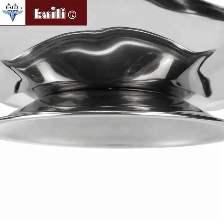 2020 new style wholesale sturdy stainless steel plates metal Dinnerware tray set