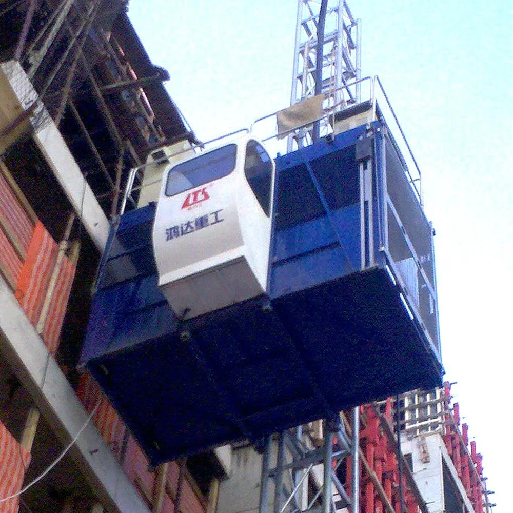 Строительный Лифт с двойной клеткой