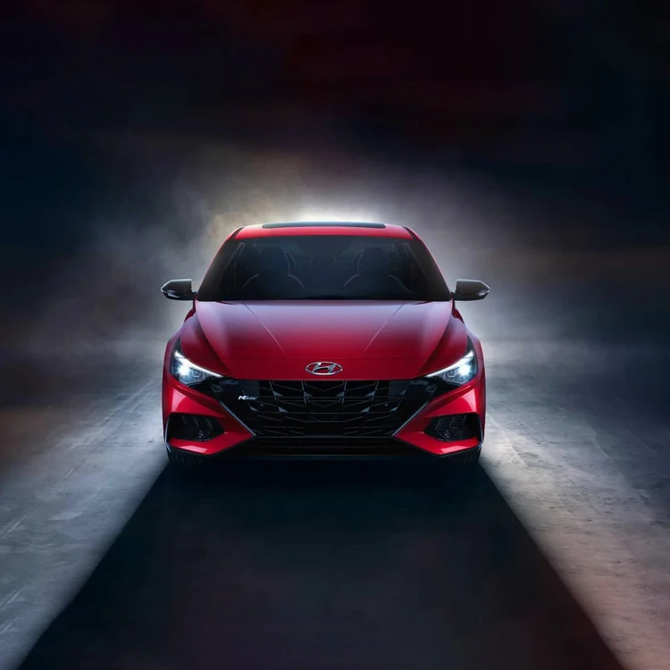 2024 new left-hand drive Beijing Hyundais Elantra N 8-speed dual-clutch front-wheel drive 2.0T 4-door 5-seat compact sedan.