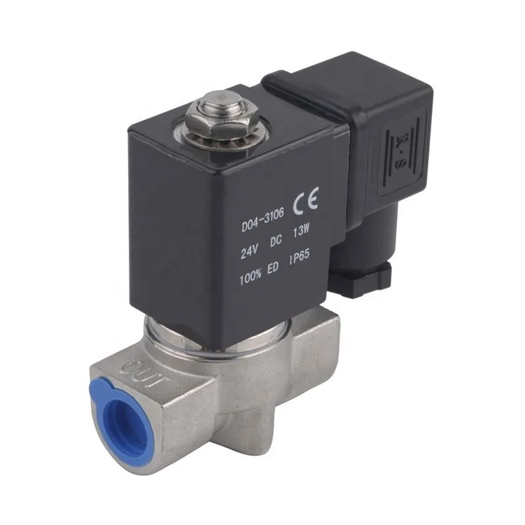 Large Diameter Water Gas Optional Professional Wide Voltage Range Solenoid Valve For Industrial Applications