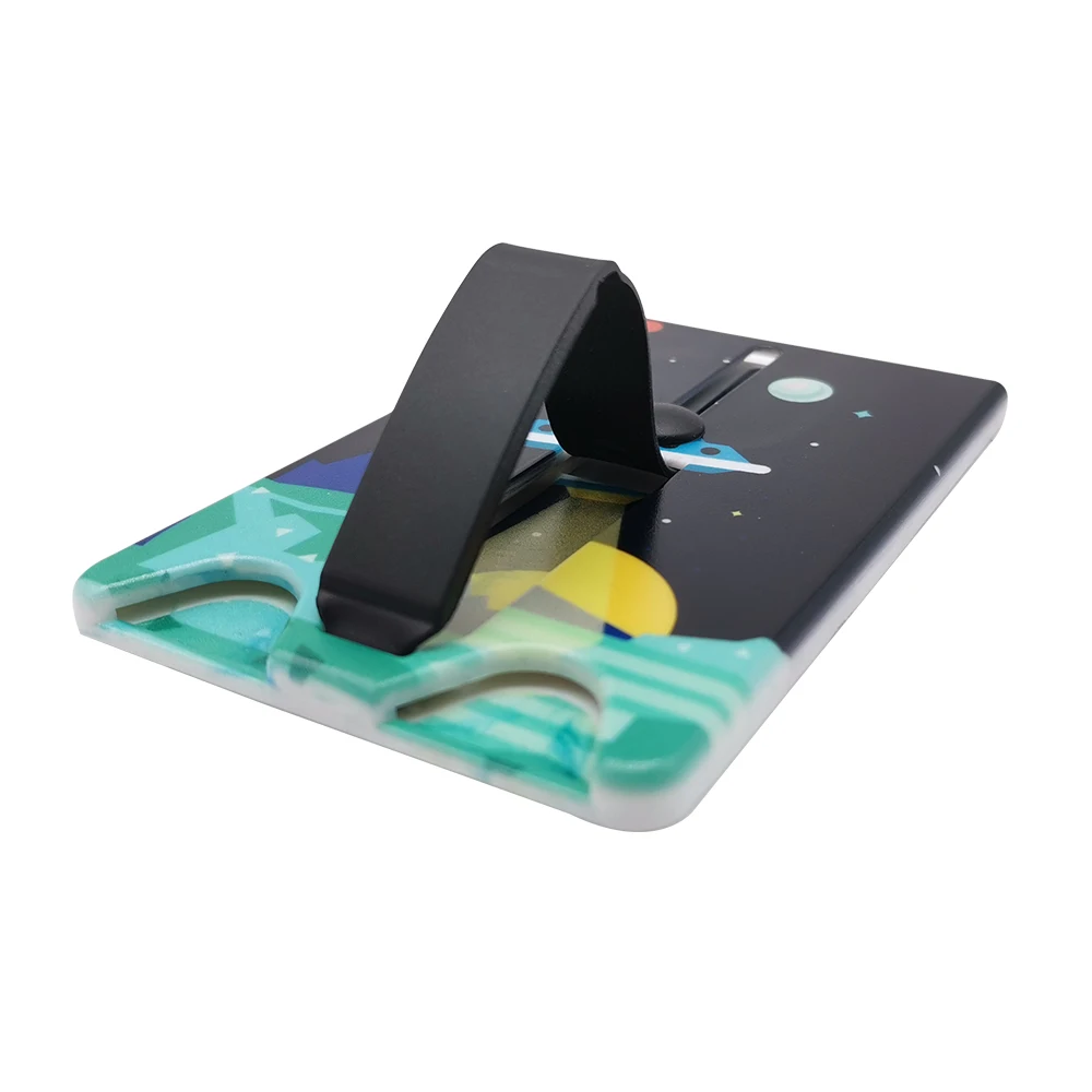  Лидер продаж держатель для мобильных телефонов с напечатанным логотипом на заказ клейкая Подставка сотового телефона кредитных карт чехол