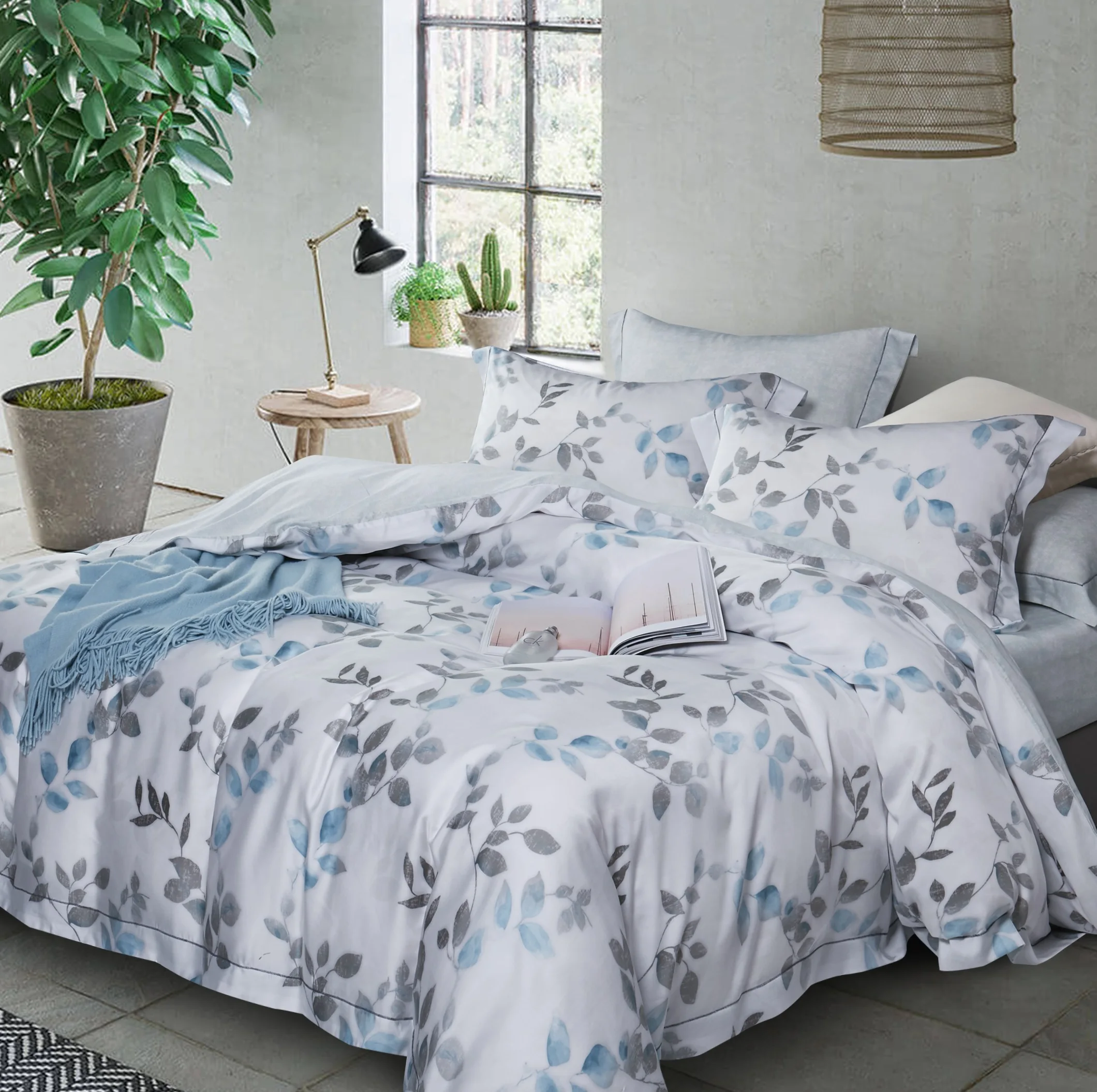 New luxury home textile tencel bedsheet sets 100%  tencel bedding set