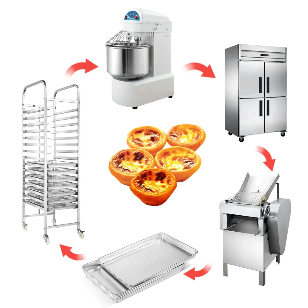 Комплектное небольшое пекарское оборудование, комбинированное оборудование для производства Западной пищевой продукции, Хлебопекарная машина, коммерческое оборудование для выпечки