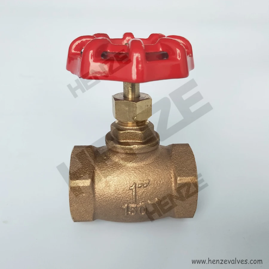 Bronze Threaded Globe Valve NPT Or BSP