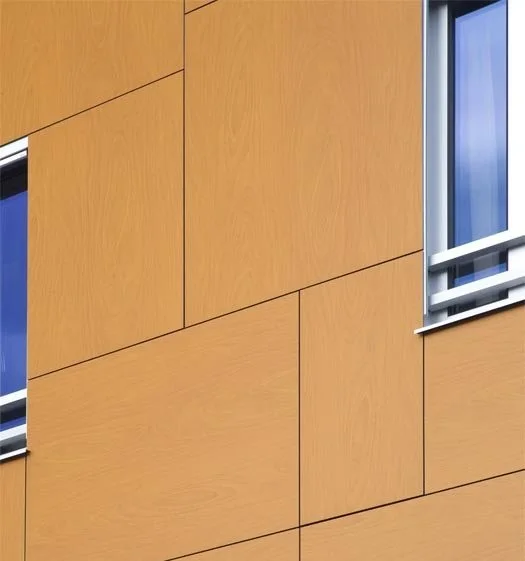 6mm 8mm 10mm Compact Laminate HPL Panel for Interior Exterior Ventilated Facade Fence Door