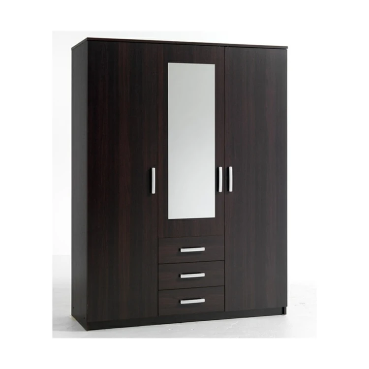 Save Cost Wooden Wardrobe Manufacturer Glass Wardrobe Bedroom Hot Sale Sliding Wardrobe