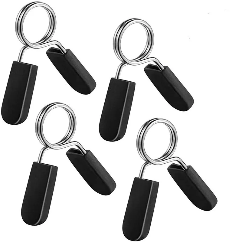 Slim Panda barbell clips 24mm/25mm/28mm/30mm strength training equipment barbell clamp spring collars for gym exercise