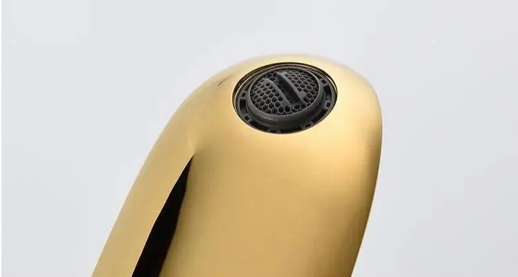 Gold Basin Mixer Tap Torneira Para Banheiro Griferia Grifo Lavamano Robinet Mitigeur De Lavabo Black Bathroom Sink Faucet