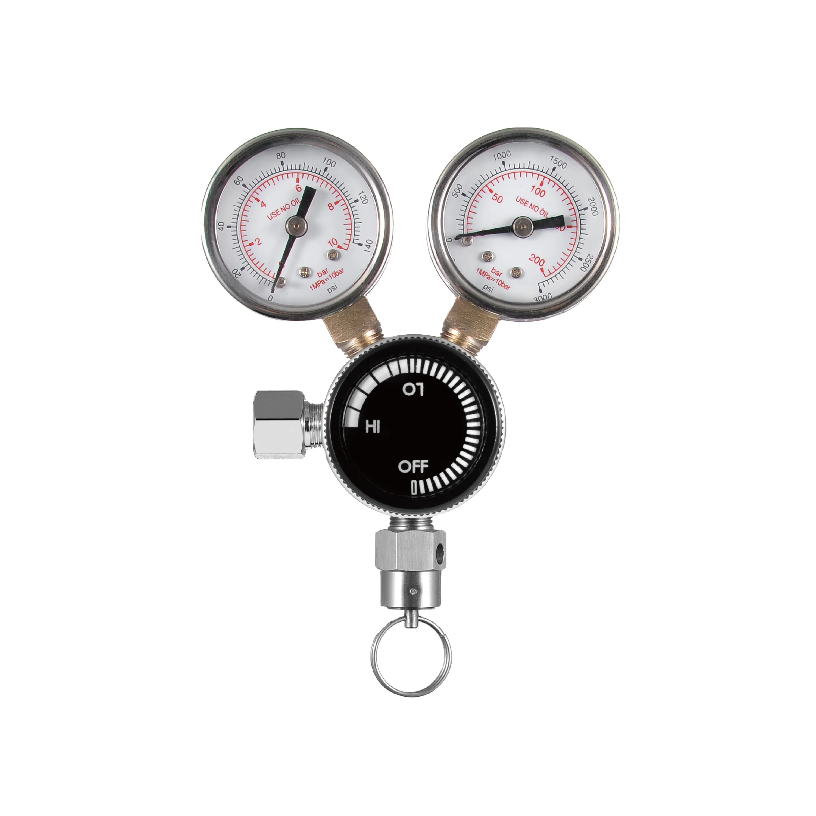 
Professional Compact Dual Gauge CO2 regulator for the Planted Aquariums 