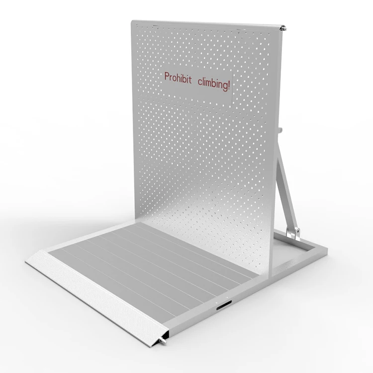 aluminum crowd control outdoor cafe barrier