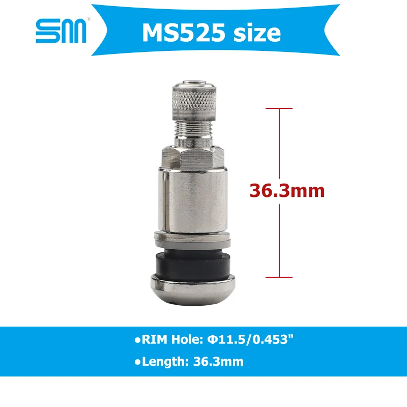 
Plating Tubless Bolt-in Valves MS525 Series 