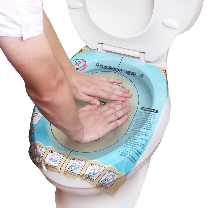 Dropship 1PCS Super Pressure Toilet Seat Lifters Plunger Toilet Pressure Principle BOOM Clear Simple and Cheap Operation Sheet