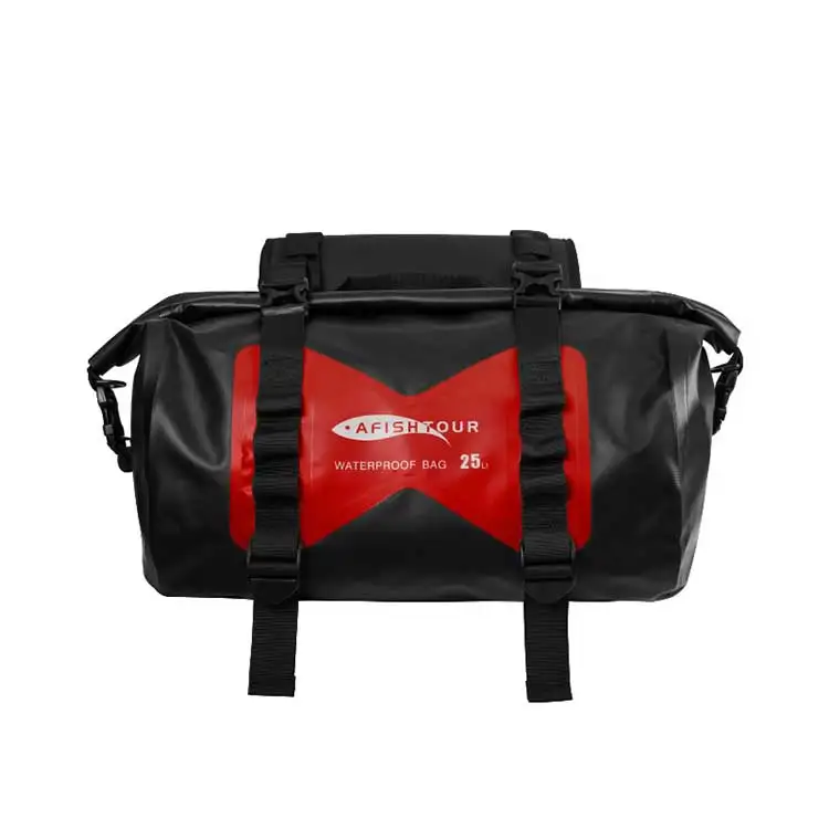 AFISHTOUR 500D ПВХ водонепроницаемый 25L мотоцикл боковая коробка панье сумки/большая емкость открытый мотор цикл Боковая Сумка для