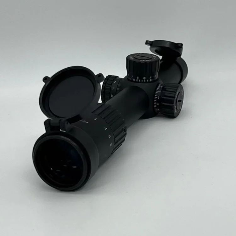 OEM ODM Optics 1-6X24 IR First Focal Plane Red Illuminated Turrets Lock Reset Tactical FFP Scope