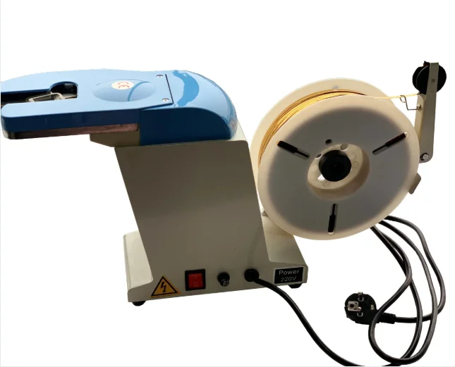 Машина для вязания мешков для конфет, машина для вязания золотых бумажных проволок, для сумок