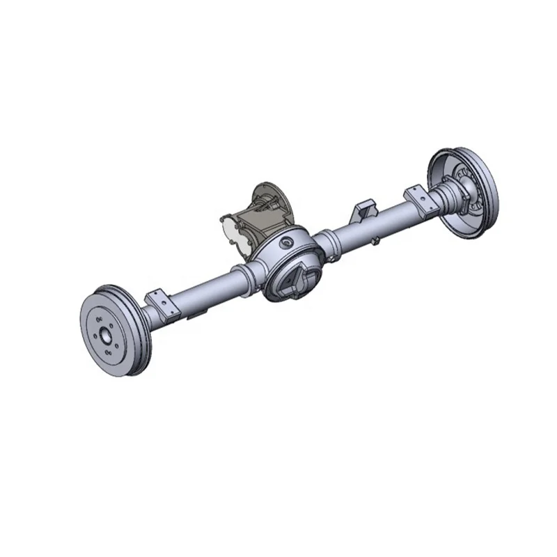Cheap durable differential gearbox motor rear wheel drive axle application to electric sightseeing vehicles