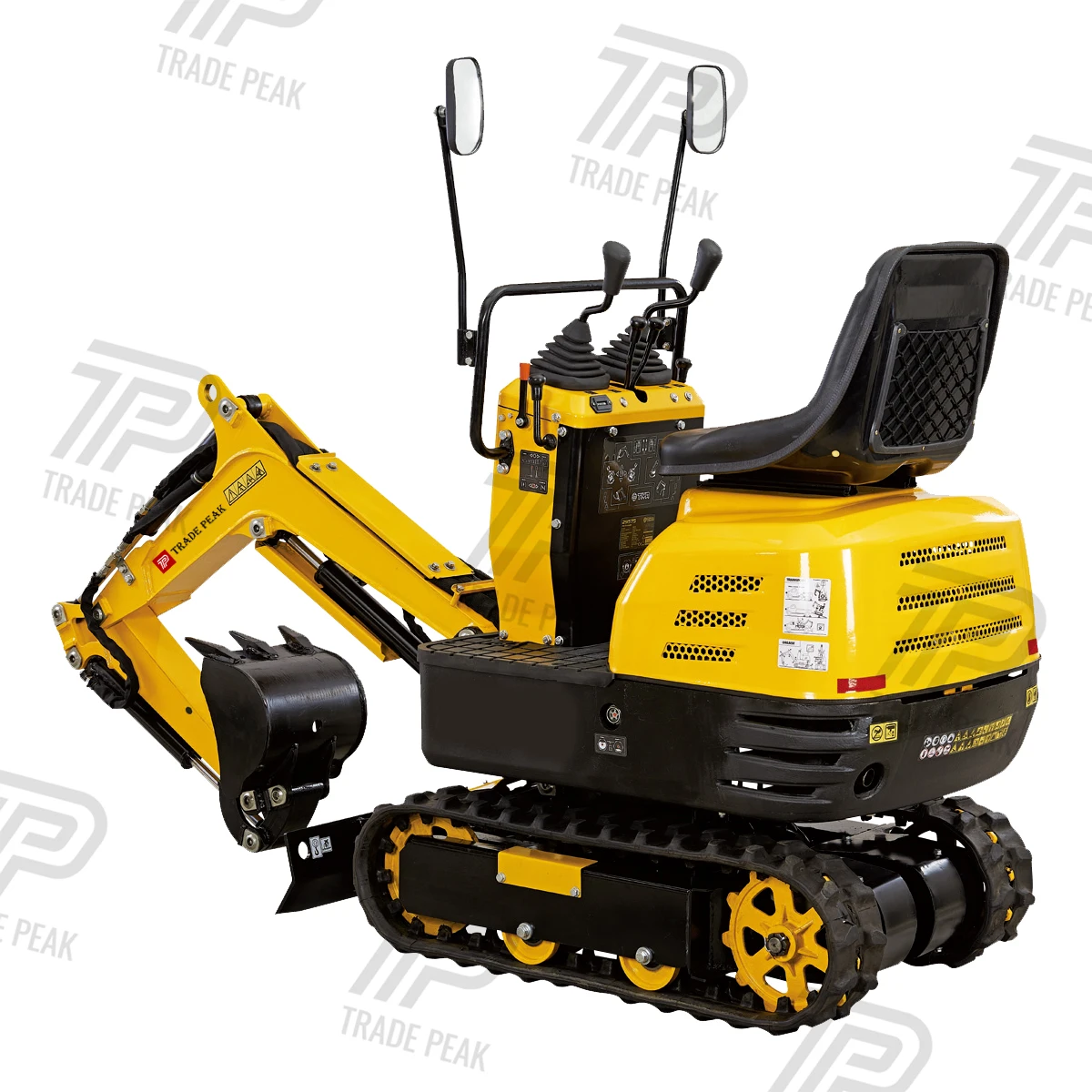 Hot Sell Customizable QTP06 0.6Ton Mini Excavator for Sale Chinese Max Italy UNIQUE Gas Clearance Customized Germany Cylinder