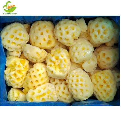 Wholesale Frozen Pineapple Fruit IQF Pineapple Slices