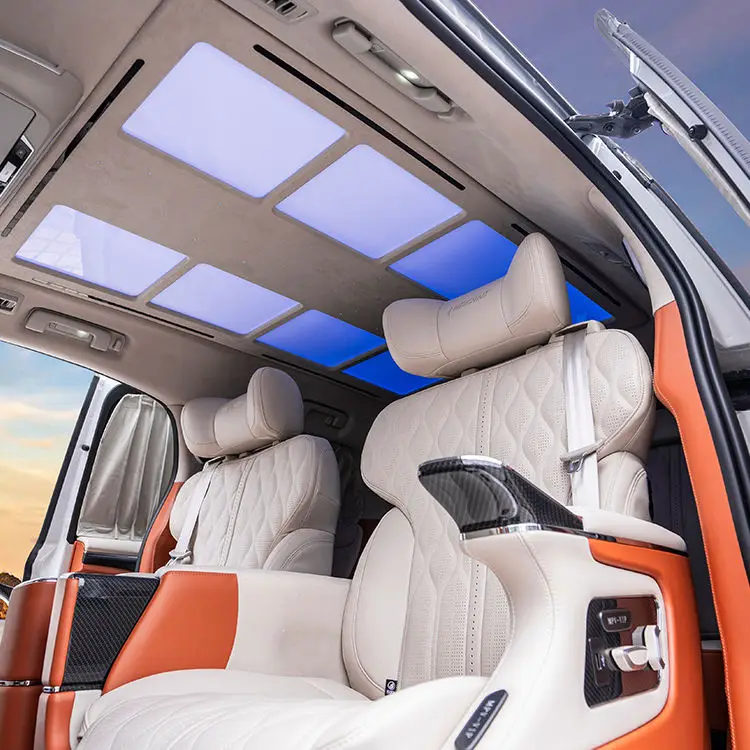 Luxury custom VIP electric heating massage swivel reclining Car Captain Seats For v-class/carnival/hiace