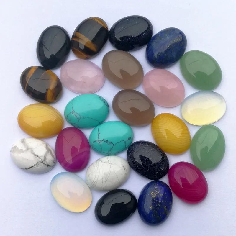 Loos gemstone howlite stone oval cabochon white turquoise stone cabochon