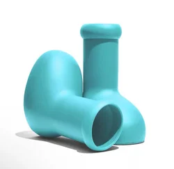 2023 Big Red Trending Custom Boots Rain EVA Rubber Cartoon Shoes Men Women Astro Boy Big Red Boots