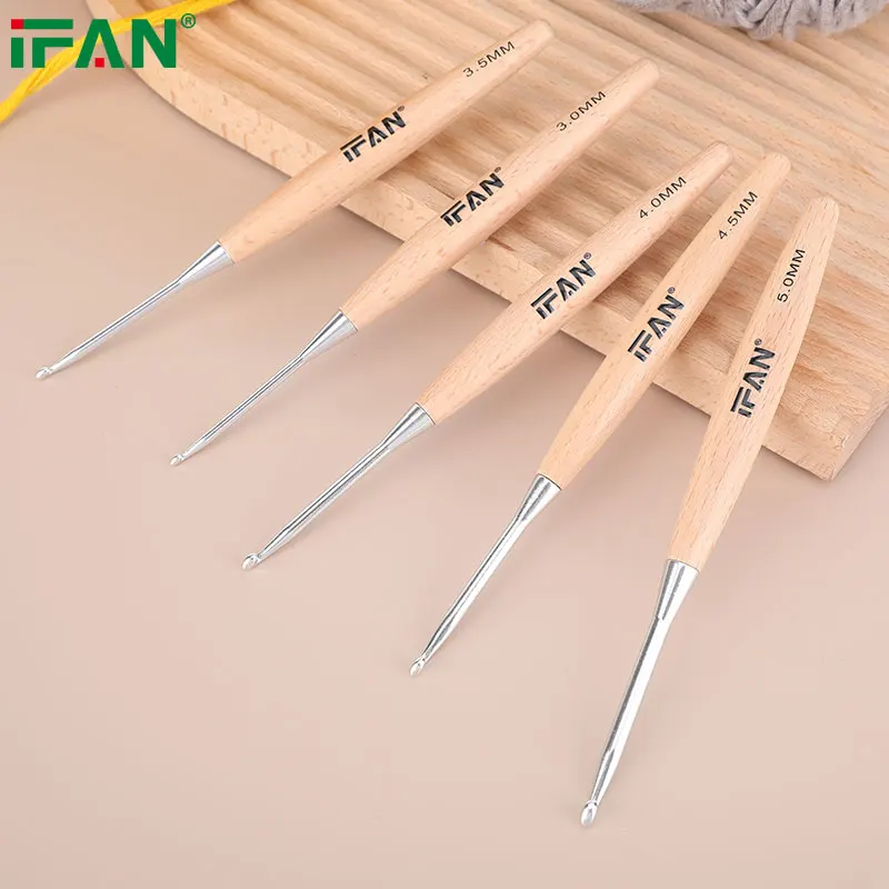 High Quality Sewing Accessories Diy Women Full Size Wood Knitting Kit Crochet Kit For Wholesale