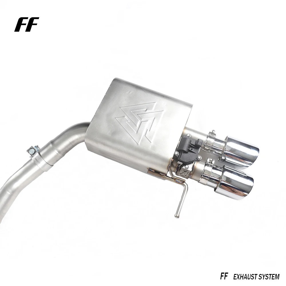 High Performance 304 Stainless Steel catback Exhaust For Audi Q5 b8 Exhaust System With Valve Muffler Valve Control