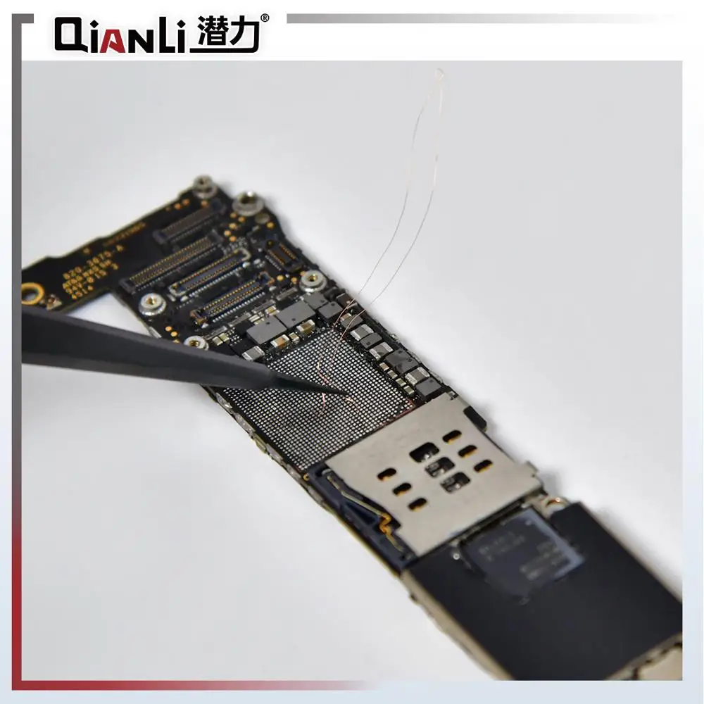 Пинцет QianLi Tools iNeeZy ручная полировка Немагнитный 0 08 мм-0 10 мм высокоточный из