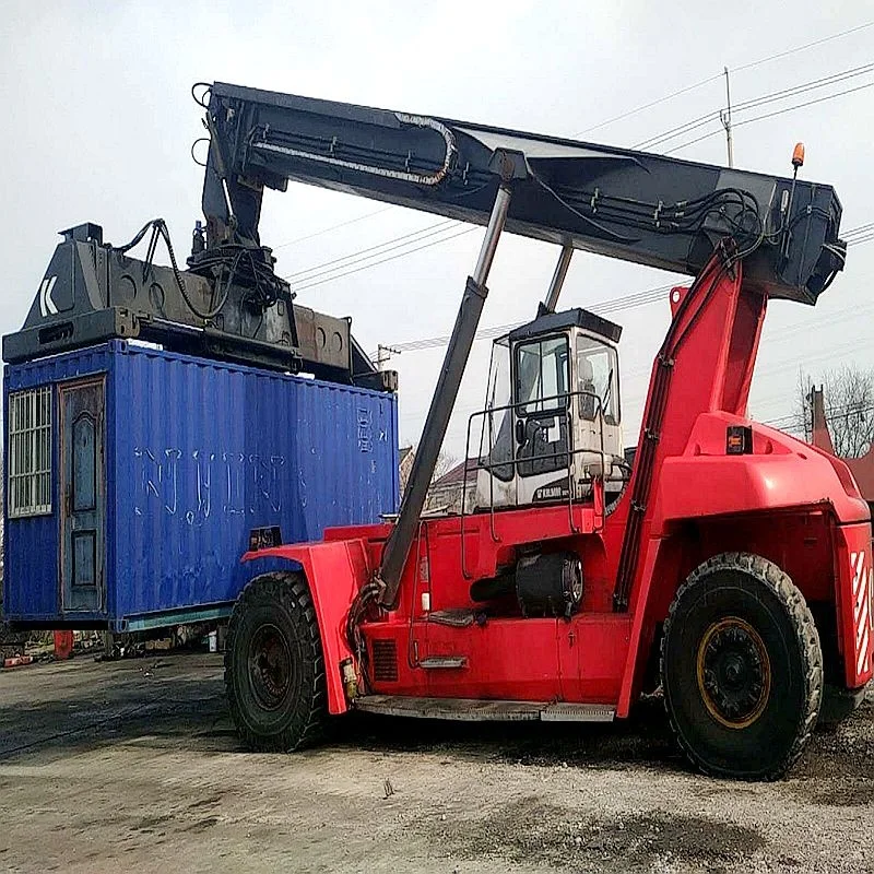 Оригинальный Подержанный в Швеции штабелер для контейнеров Kalmar DRF450