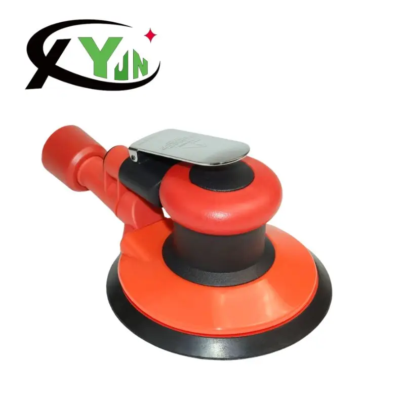 6 Inch Pneumatic Air Sander Polisher Tool Polishing Random Orbital Palm Machine Grinder for Car Paint Care Rust Removal
