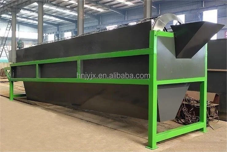 Hot Selling Rotary Screen Compost Manure Fertilizer Granules Or Powder Screening Machine For Sale